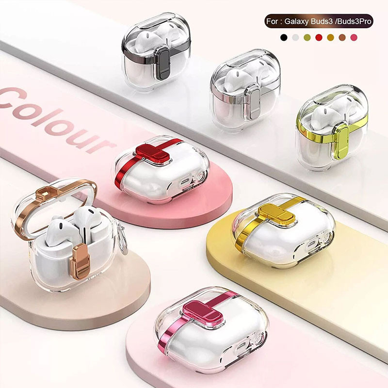 کاور مسیر مدل Electroplating Case مناسب برای کیس سامسونگ Galaxy Buds 3  3 Pro