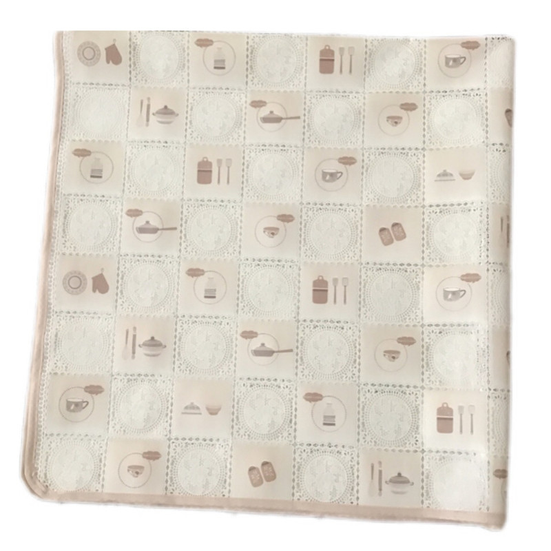 سفره 4 نفره مدل رویال طرح گیپور کد 04 سایز 100×100 سانتی متر