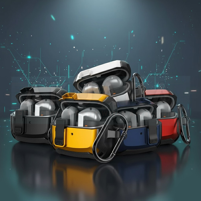کاور آکوآرا مدل LockShell مناسب برای کیس سامسونگ Galaxy Buds 3  3 Pro