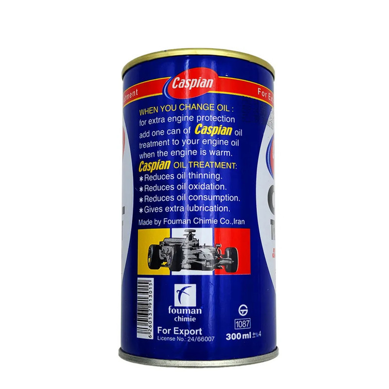 مکمل روغن موتور خودرو کاسپین مدل Formula 1 حجم 300 میلی لیتر بسته 2 عددی