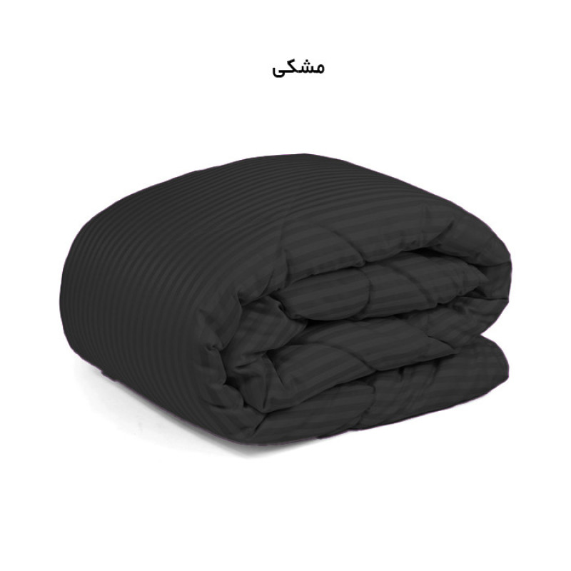 روکش لحاف چیداری مدل هتلی یک نفره سایز 220x190 سانتی متر