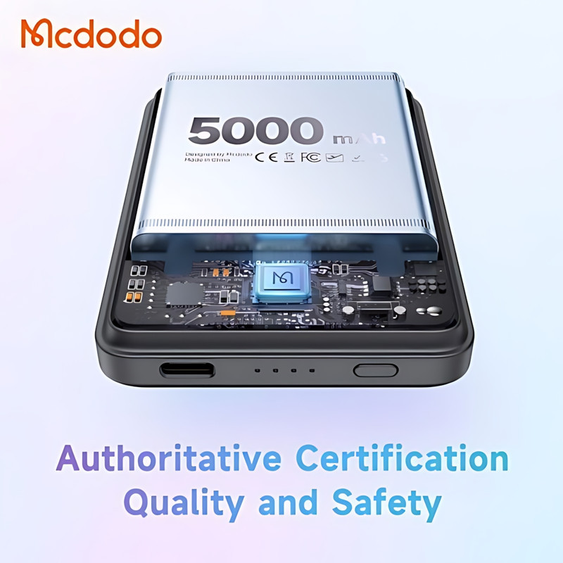 پاوربانک مک دود مدل MC-3951 15W ظرفیت 5000 میلی آمپر ساعت