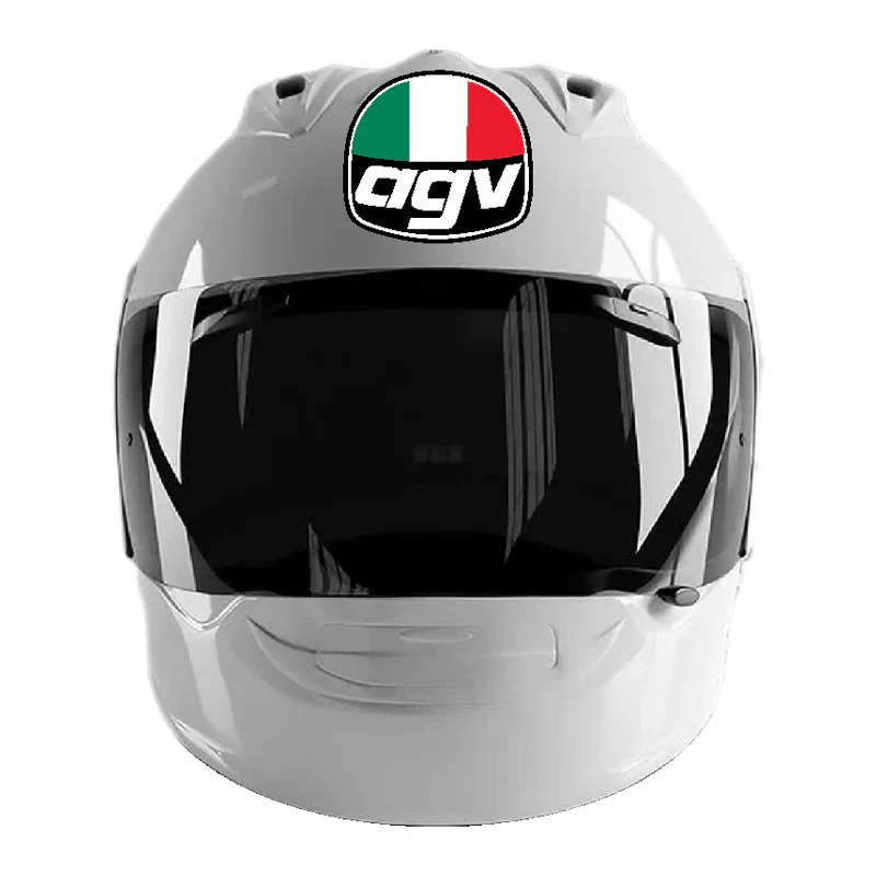 برچسب کلاه کاسکت رایسان طرح ایتالیا agv کد He001 بسته دو عددی