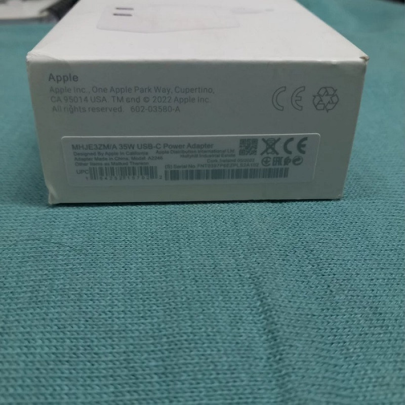 شارژر دیواری  مدل 35 وات مدل  2024 Dual USB-C iphone