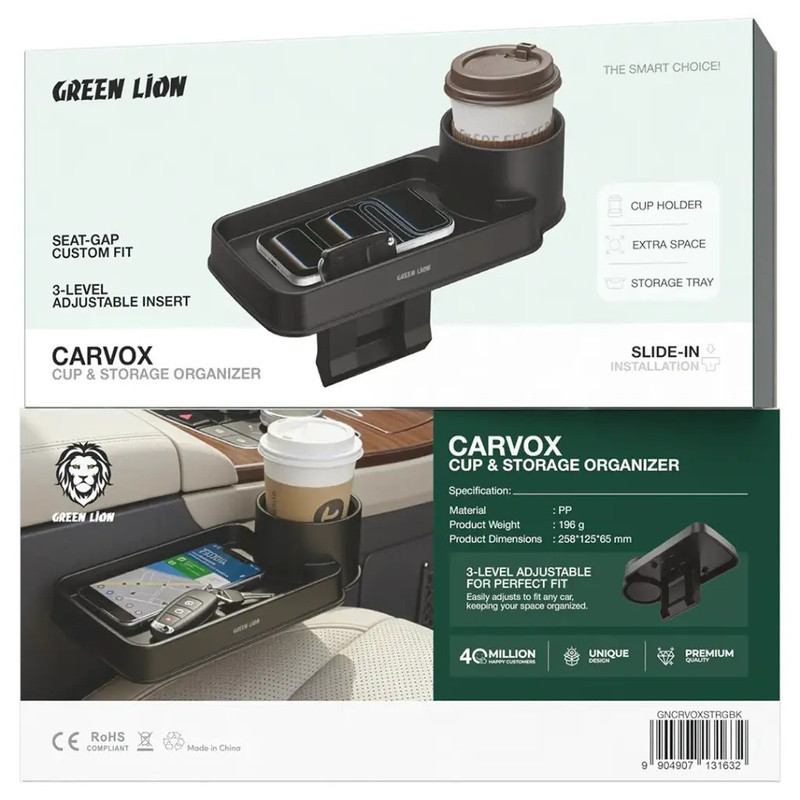 جا لیوانی خودرو گرین لاین مدل Carvox