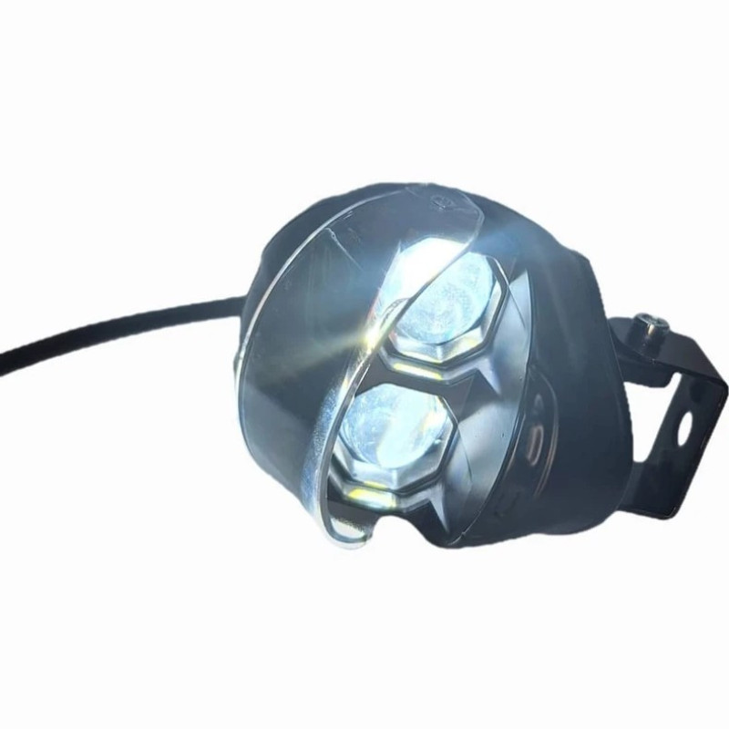 پروژکتور آفرودی موتور سیکلت و خودرو پی اس تیکو مدل کلاه کاسکت بسته 2 عددی