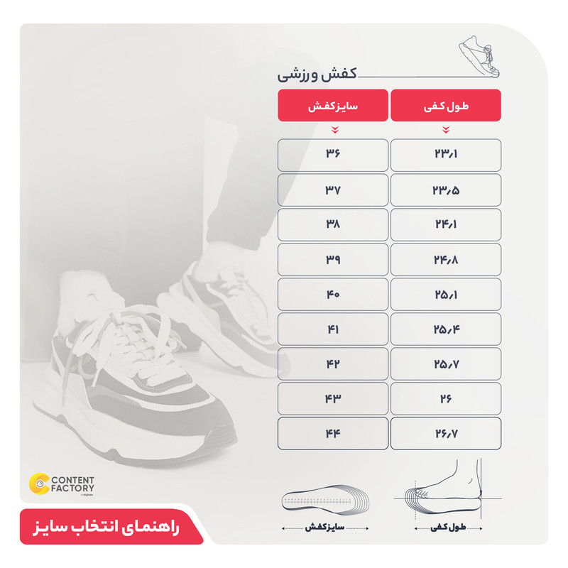 کفش پیاده روی مردانه مدل Perfect