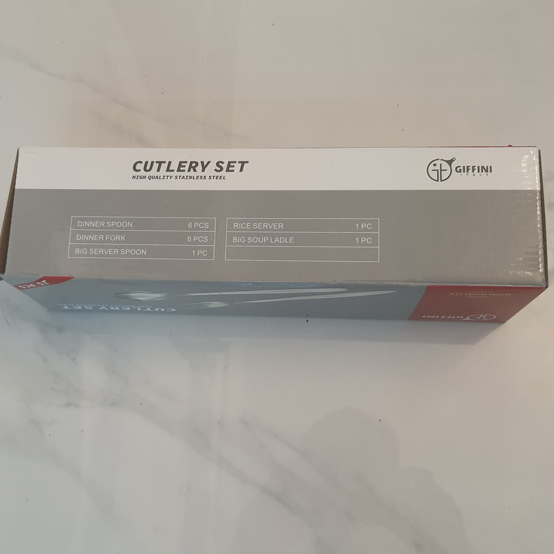 سرویس قاشق و چنگال 15 پارچه جی فی نی مدل G51