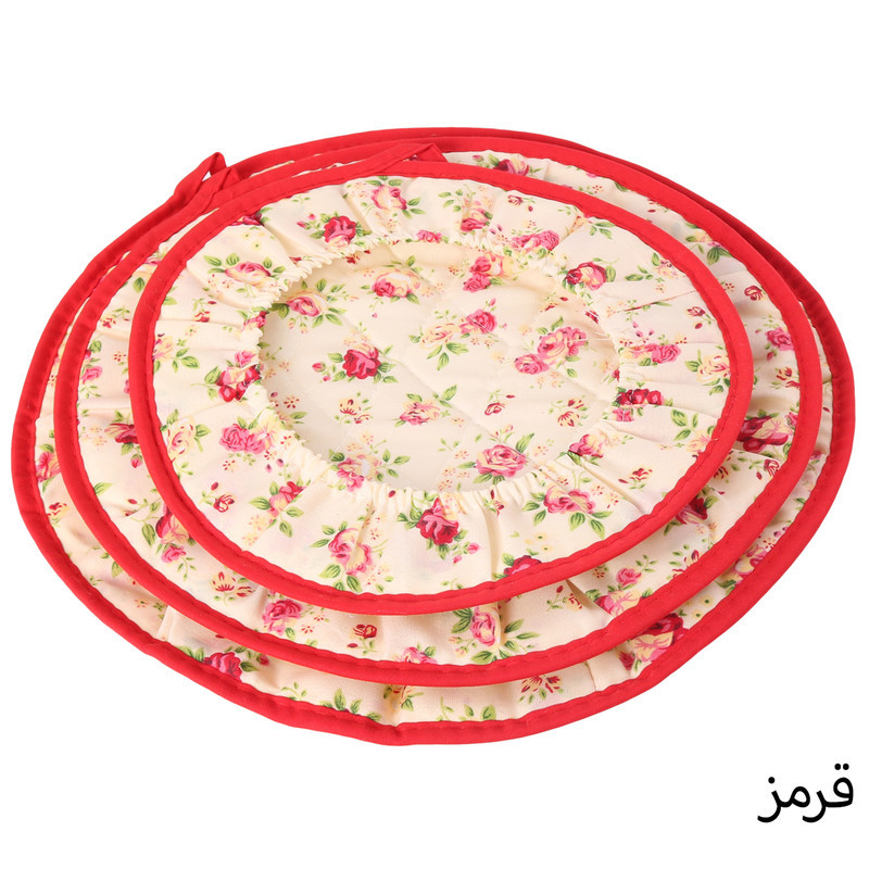 ست دم‌کنی 3 تکه طرح گل کد 104463