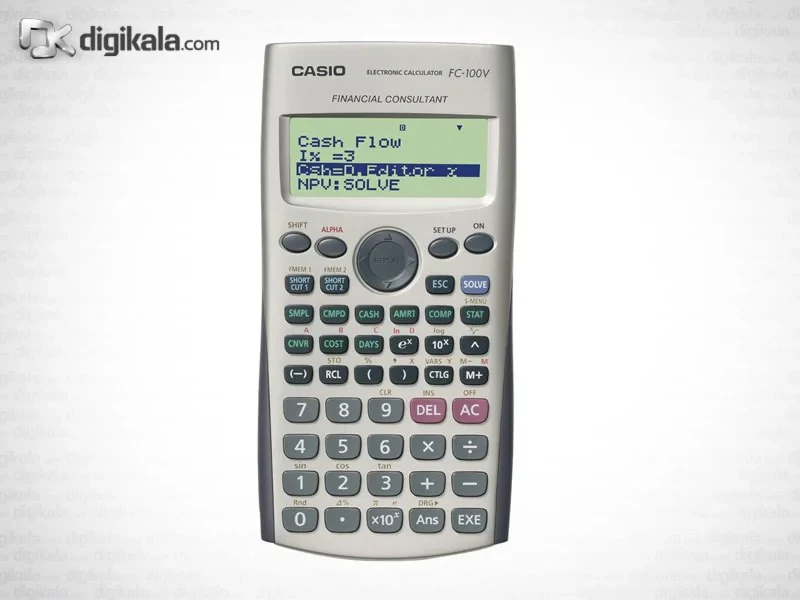 ماشین حساب کاسیو مدل FC 100-V
