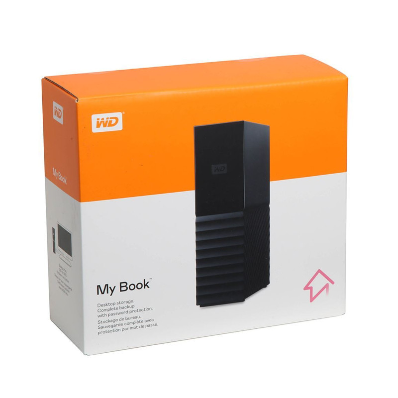 هارد اکسترنال وسترن دیجیتال مدل My Book ظرفیت 16 ترابایت دارای رابط USB Type-A 3.2