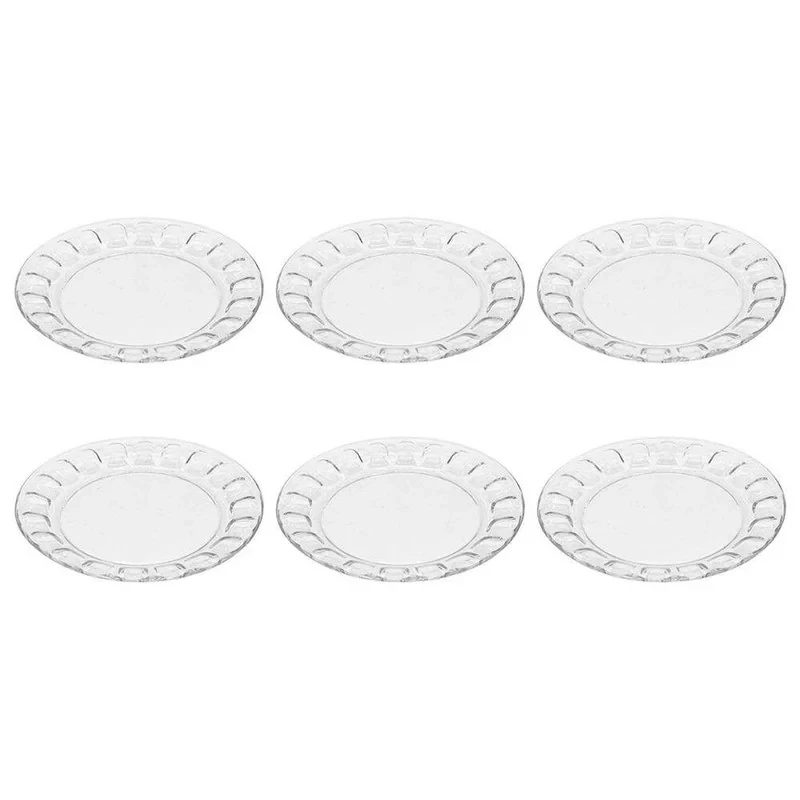 پیش دستی شیشه و بلور اصفهان مدل گلاله بسته 6 عددی