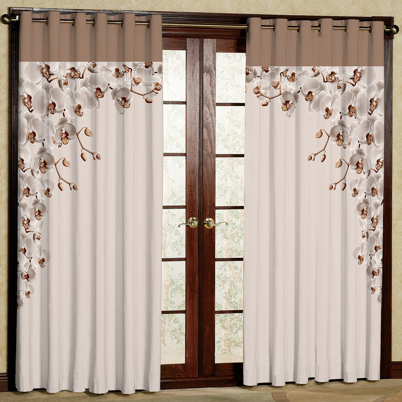 پرده مدل مخمل پانچی کد 4243T2 سایز 200x140 سانتی متر