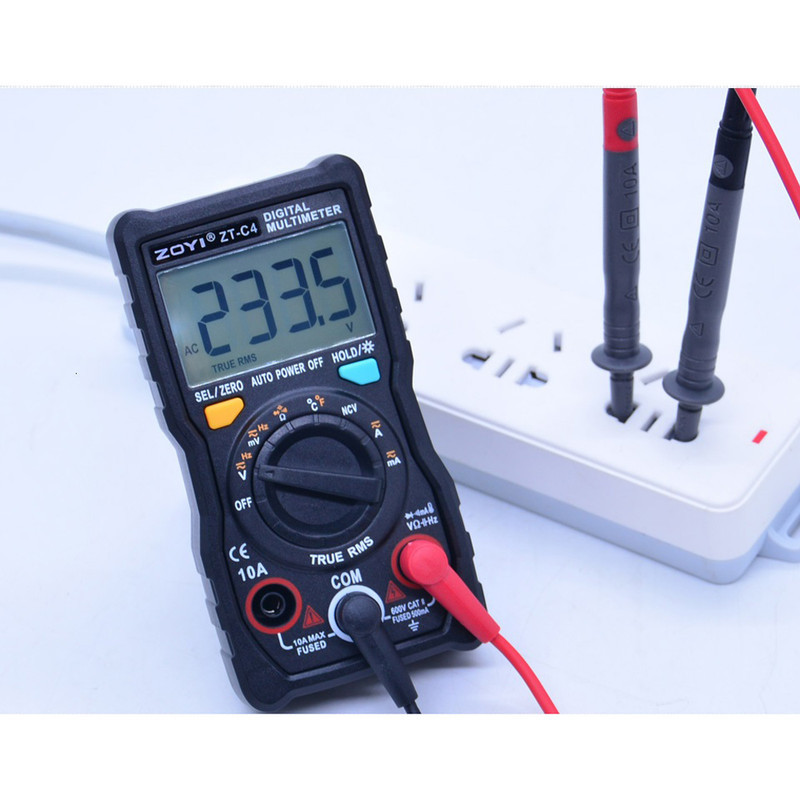 مولتی متر دیجیتال زویی مدل ZT-C4