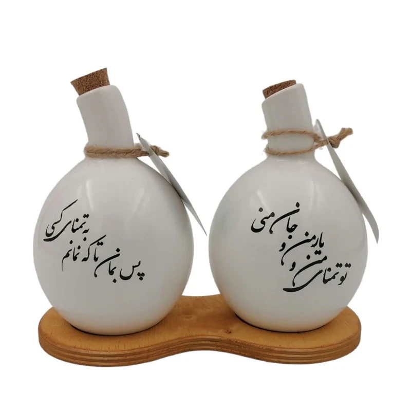 ست آبلیموخوری و روغن ریز ام وی اچ مدل دلبر کد HS4 مجموعه دو عددی