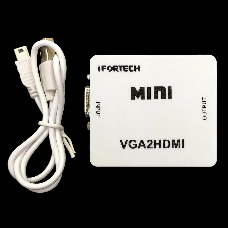 تبدیل VGA به HDMI آیفورتک مدل مینی