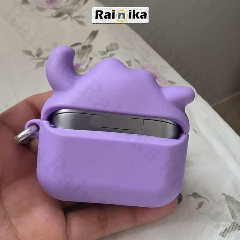 کاور رینیکا مدل Galaxy 3Pro Monster مناسب برای کیس هدفون سامسونگ Galaxy Buds 3  Buds 3 Pro (2024)  Buds 3 Fe (2025)