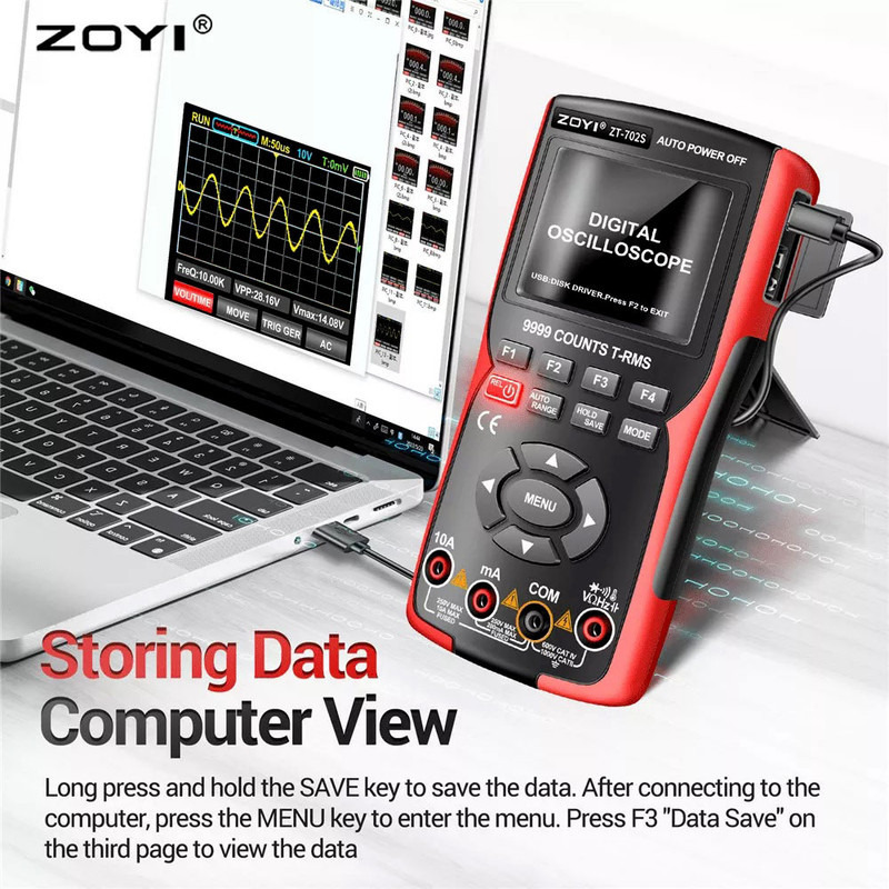 اسیلوسکوپ زویی مدل ZT-702S