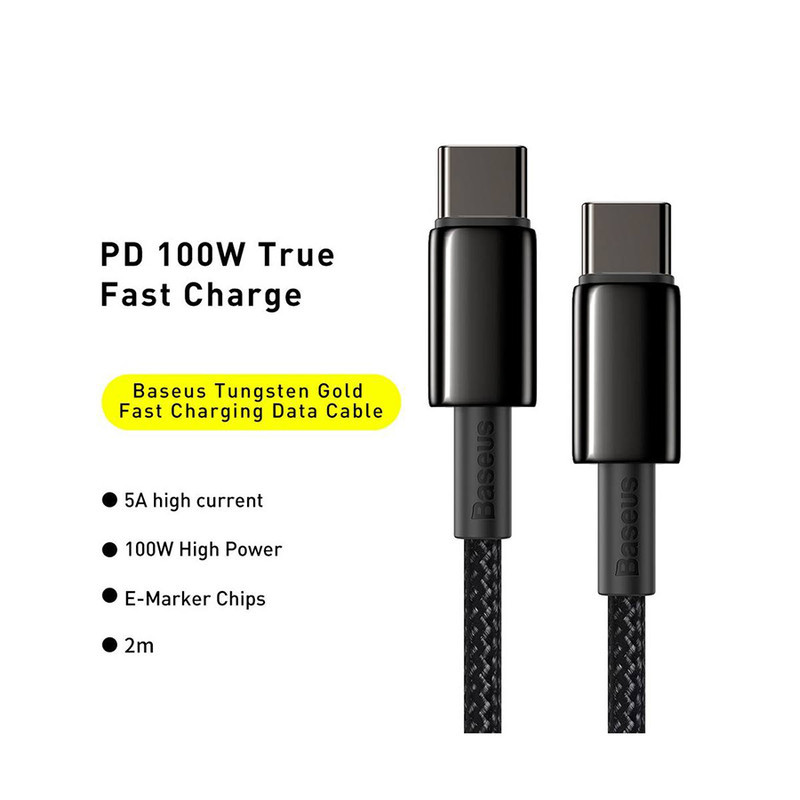 کابل USB-C باسئوس مدل CATWJ-A01 طول 2 متر