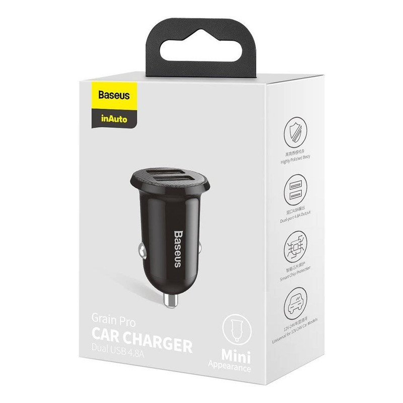 شارژر فندکی باسئوس مدل CCALLP-01