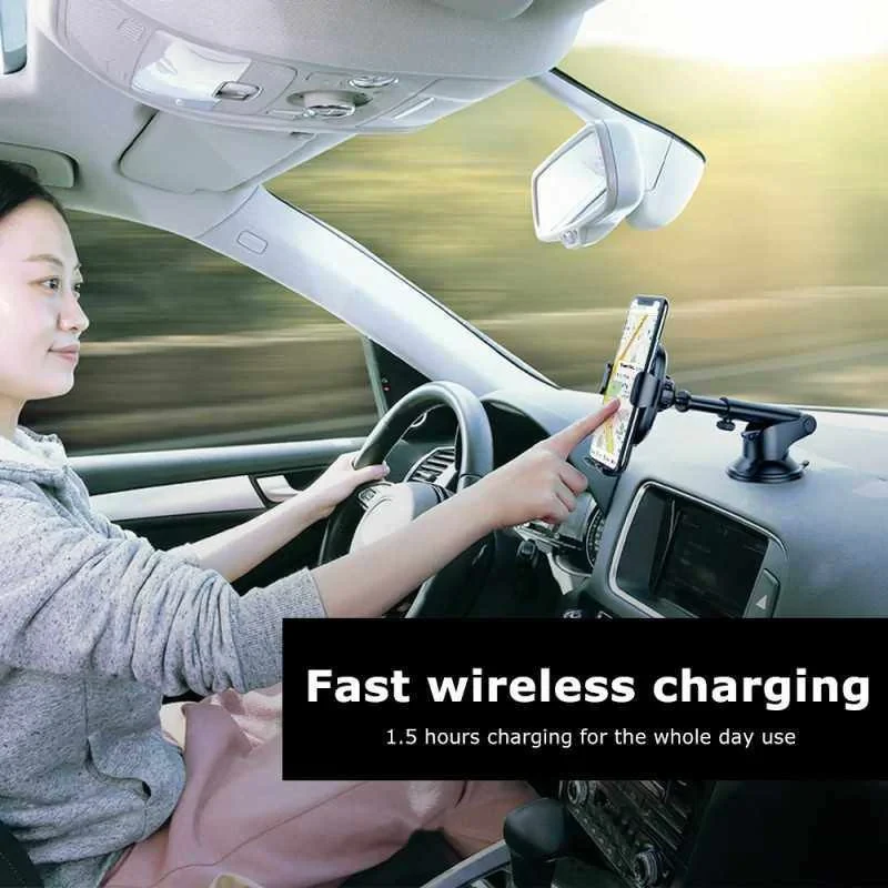 پایه نگهدارنده  شارژر گوشی موبایل بیسوس مدل Wireless Charger Gravity