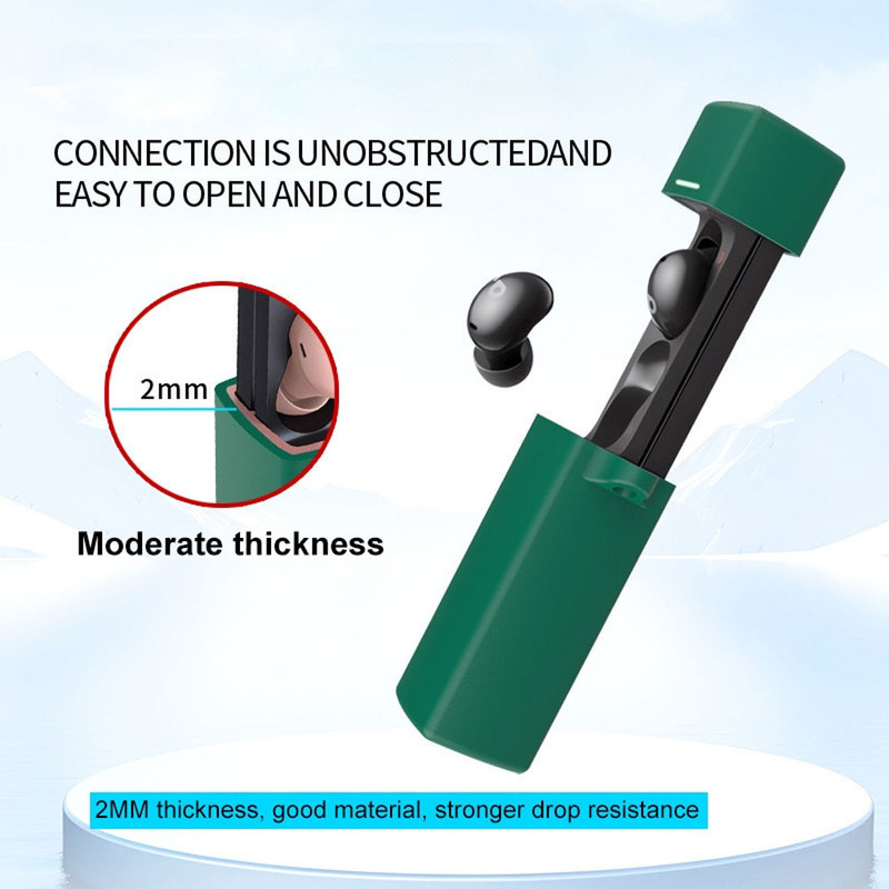 کاور آکوآرا مدل Silicone مناسب برای کیس هدفون بیسیم انکر Soundcore A30i