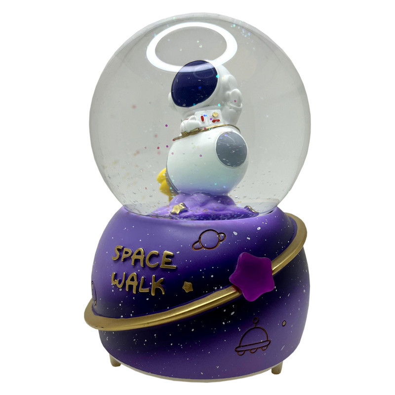گوی موزیکال مدل آدم فضایی طرح SPACE WALK کد B401