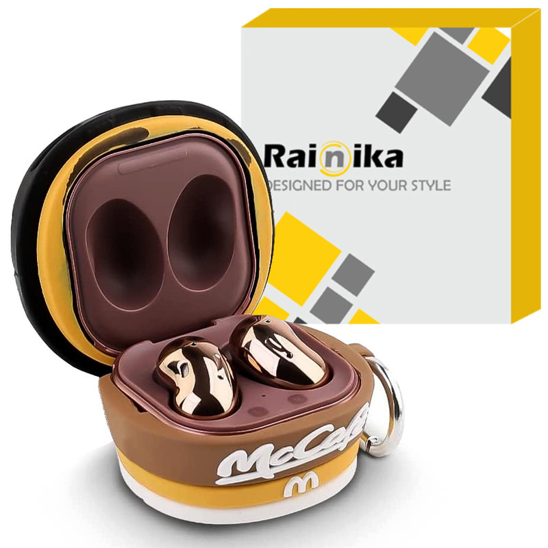 کاور رینیکا مدل Buds Coffee Cup مناسب برای کیس هدفون بی سیم سامسونگ Galaxy Buds Live  Buds Pro  buds 2  buds 2 pro  Fe