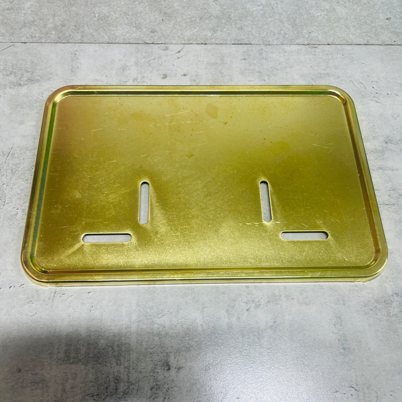 قاب پلاک موتور سیکلت وارون کد W-118-GLD