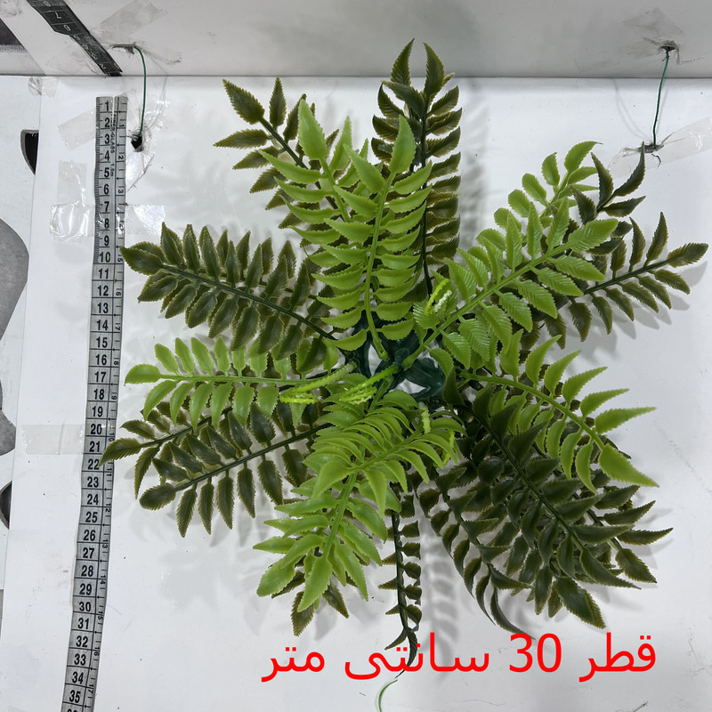 گل مصنوعی مدل حلقه سرخس