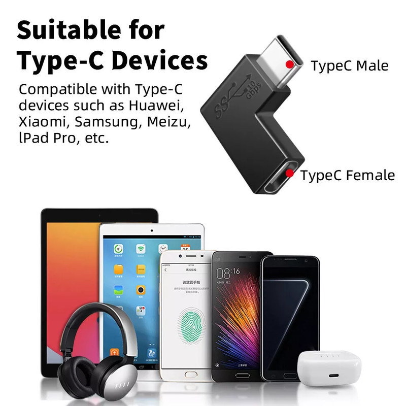 مبدل  USB-C به USB-C مدل OTG-RF بسته دو عددی