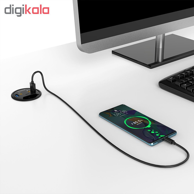 هاب USB 3.0 سه پورت اوریکو مدل DESK-2U1C