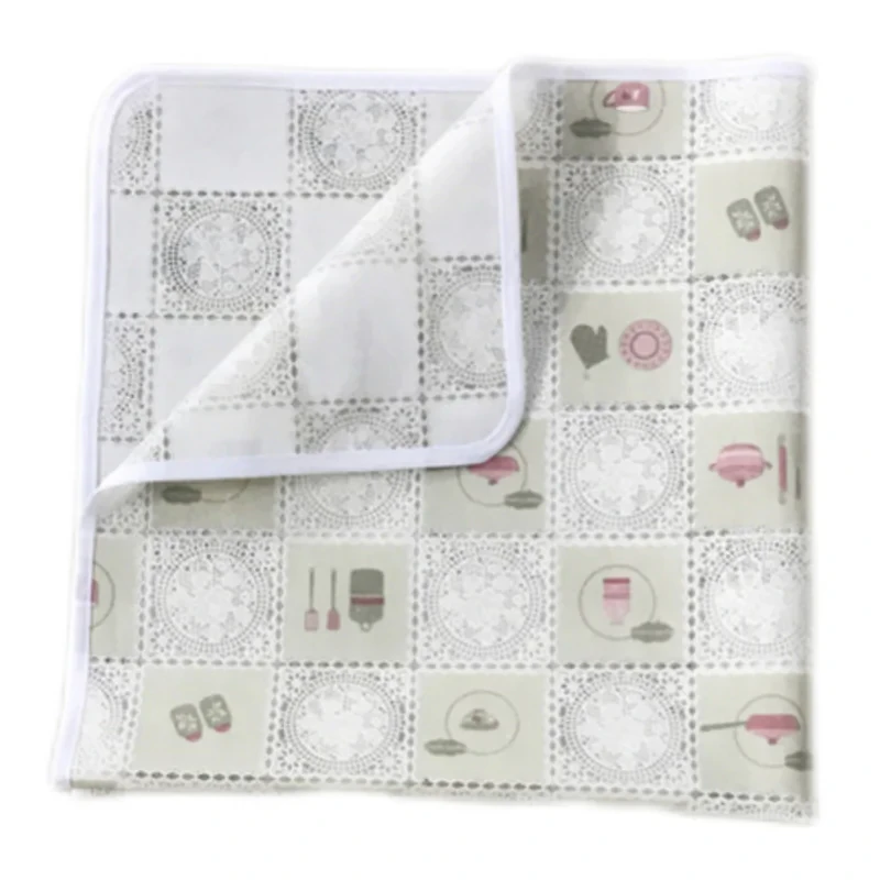 سفره 8 نفره مدل رویال طرح گیپور سایز 140×140 سانتی متر کد 04