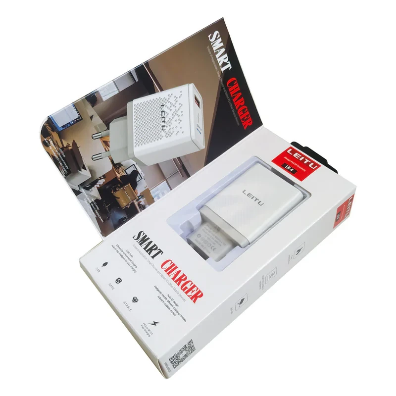 شارژر دیواری لیتو مدل LH - 4 به همراه کابل تبدیل MICROUSB