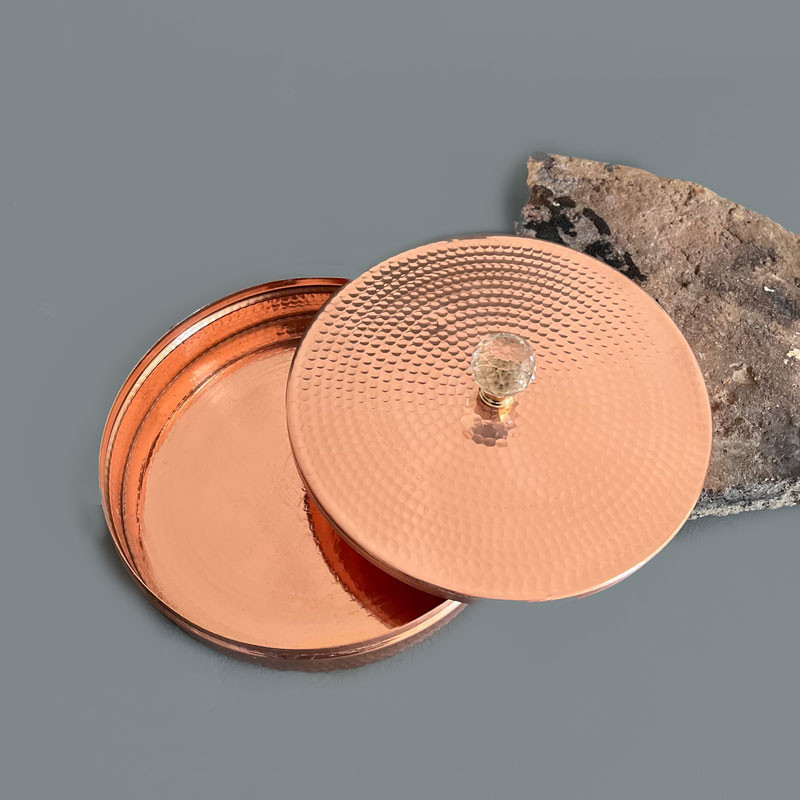 شکلات خوری مسی مدل چکشی کد ZH360