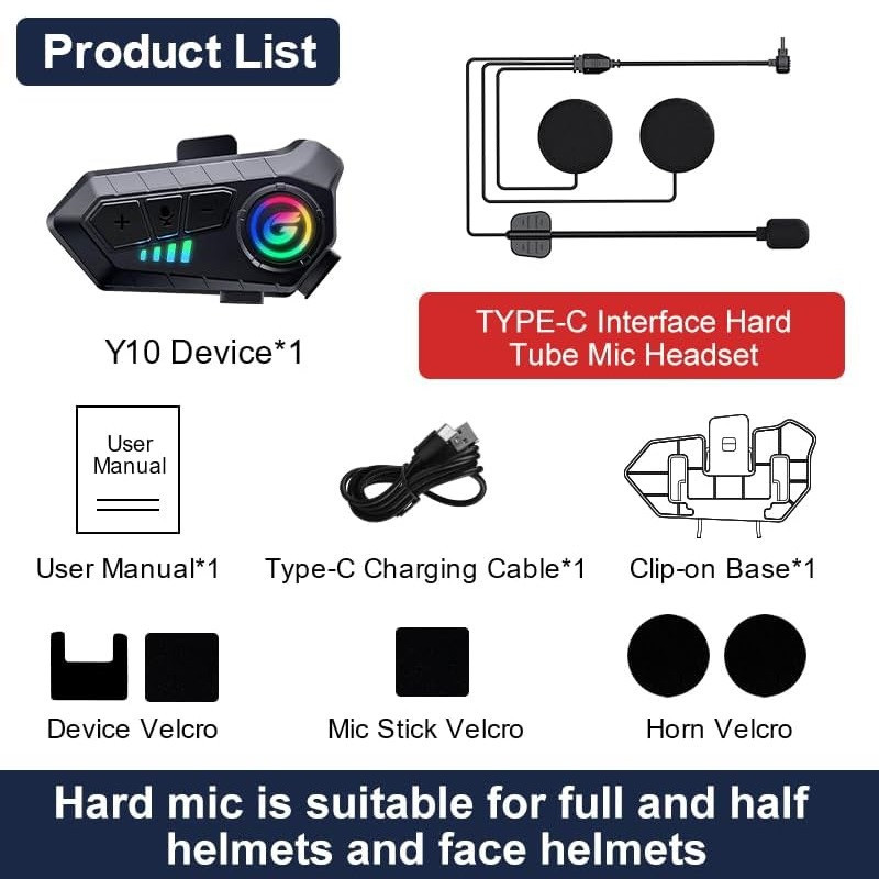 هدست کلاه کاسکت هلمت مدل Y10G