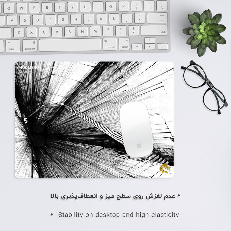 ماوس پد هومرو مدل A5305 طرح معماری