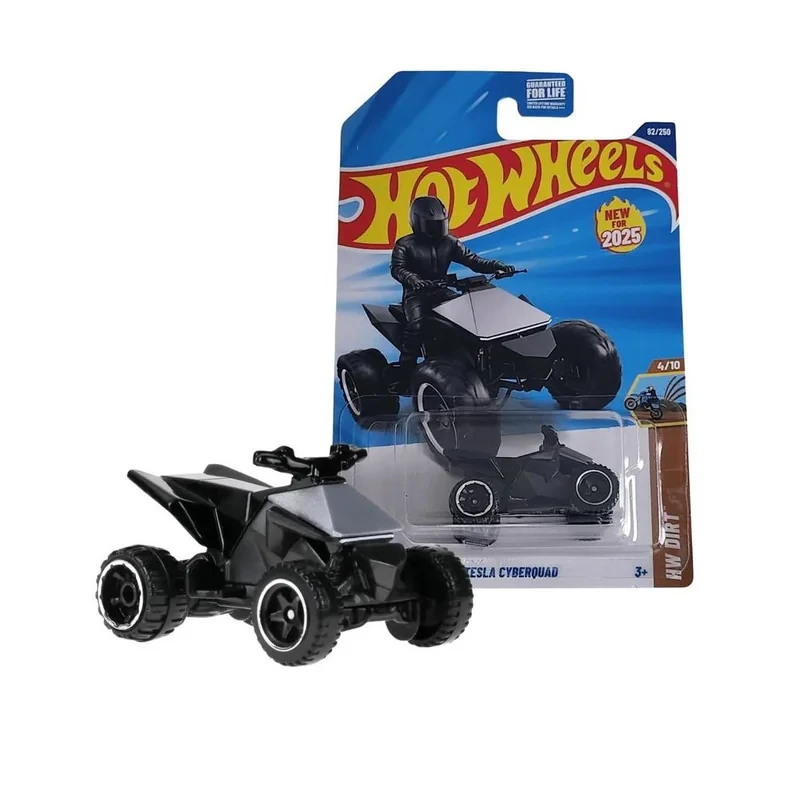 ماشین بازی هات ویلز مدل Tesla Cyberquad کد 5785  HYW31