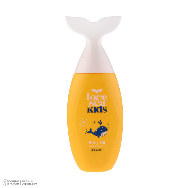 روغن بدن کودک لاوسی مدل baby oil حجم 300 میلی لیتر