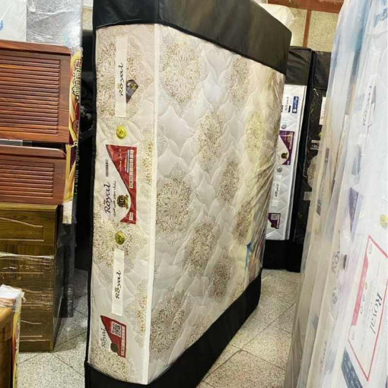 تشک طبی فنری رویال مدل سناتور دو نفره سایز 200×160 سانتی متر
