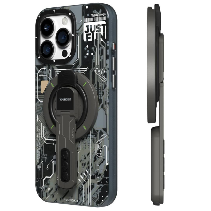 پایه نگهدارنده گوشی موبایل یانگ کیت مدل Dual-Sided Magnetic