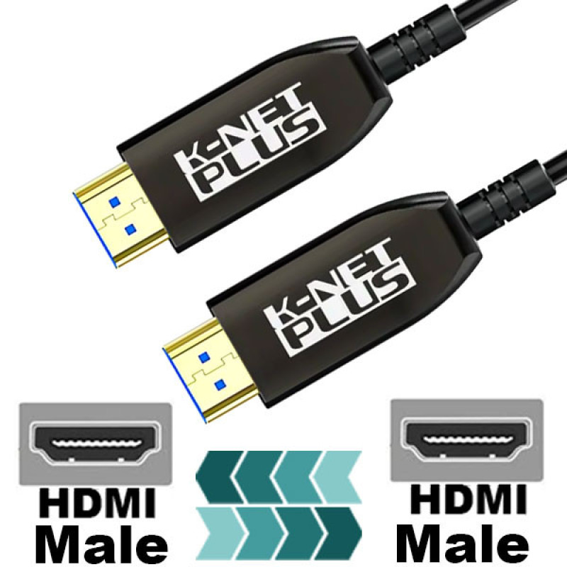 کابل HDMI 2.1 AOC کی نت پلاس مدل KP-CHAOC21150 طول 15 متر