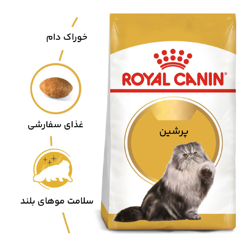 غذای خشک گربه پرشین رویال کنین مدل Persian Adult وزن 10 کیلوگرم