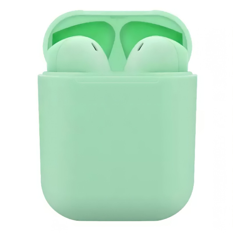 هدفون بلوتوثی مدل inPods 12 بدون نویز کنسلینگ، درگاه شارژ لایتنینگ، با قابلیت شارژ سریع، مقاوم در برابر رطوبت و عرق