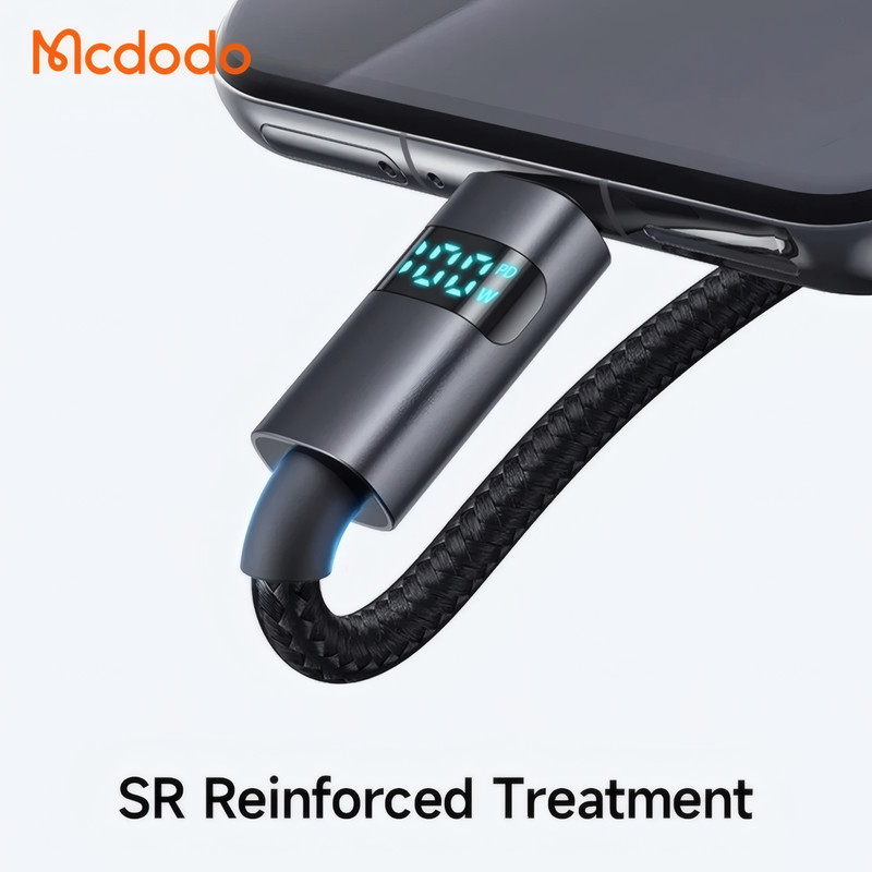 کابل تبدیل USB به USB-C مک دودو مدل CA-652 طول 1.2 متر