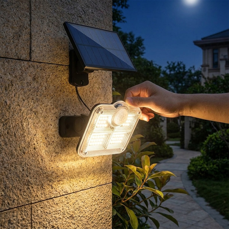 چراغ خورشیدی سنسوردار مدل Light