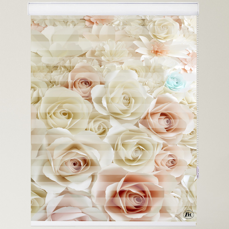 پرده زبرا زیو طرح 3D004 سایز 110x180 سانتی متر