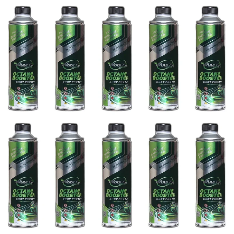اکتان بوستر ووفر مدل Shot Pro 10 حجم 500 میلی لیتر بسته 10 عددی