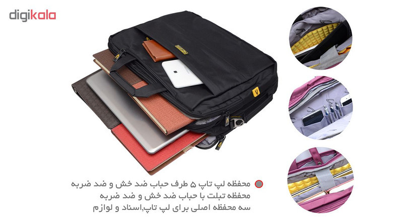 کیف لپ تاپ مدل CL400058-3516 مناسب برای لپ تاپ 15.6 اینچی