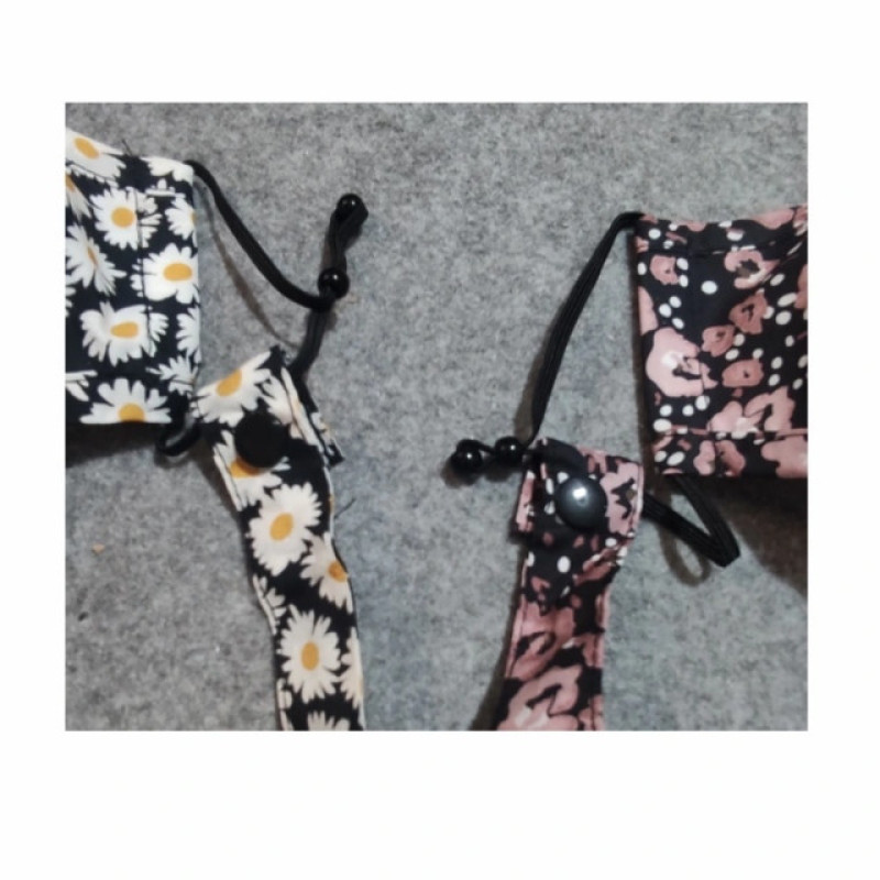 ماسک پارچه‌ای دو لایه آی ام مدل پشت گردنی ia 21914071 بسته 2 عددی
